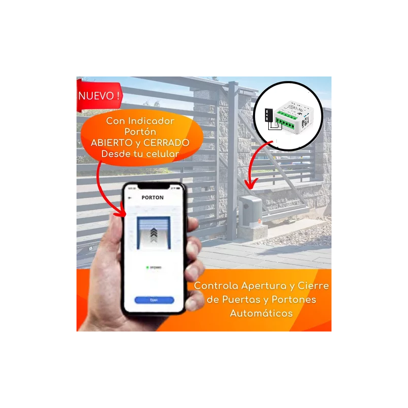 Apertura Porton por APP WIFI